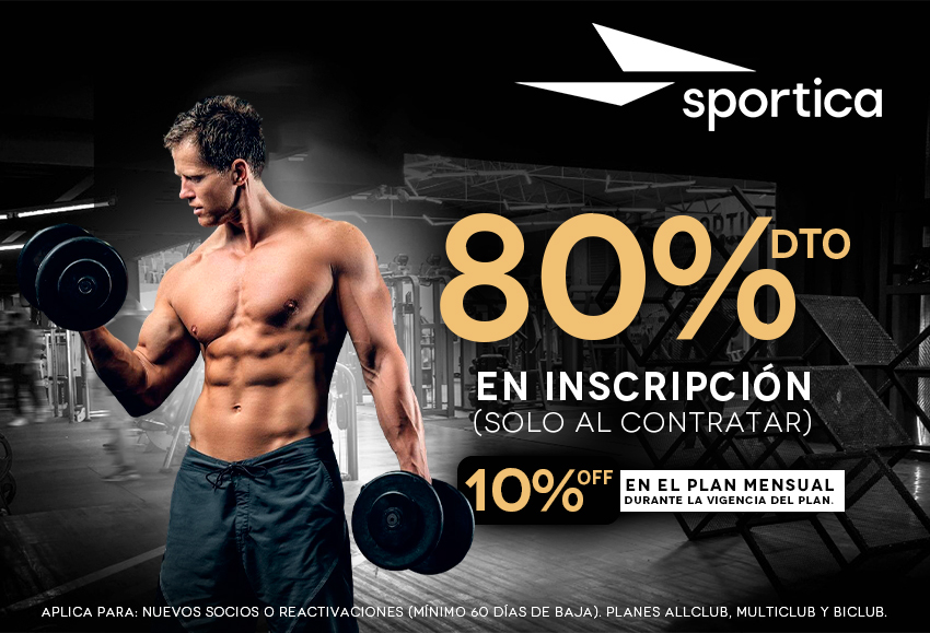 80% OFF InscripciÃ³n o 10% OFF Plan Mensual
