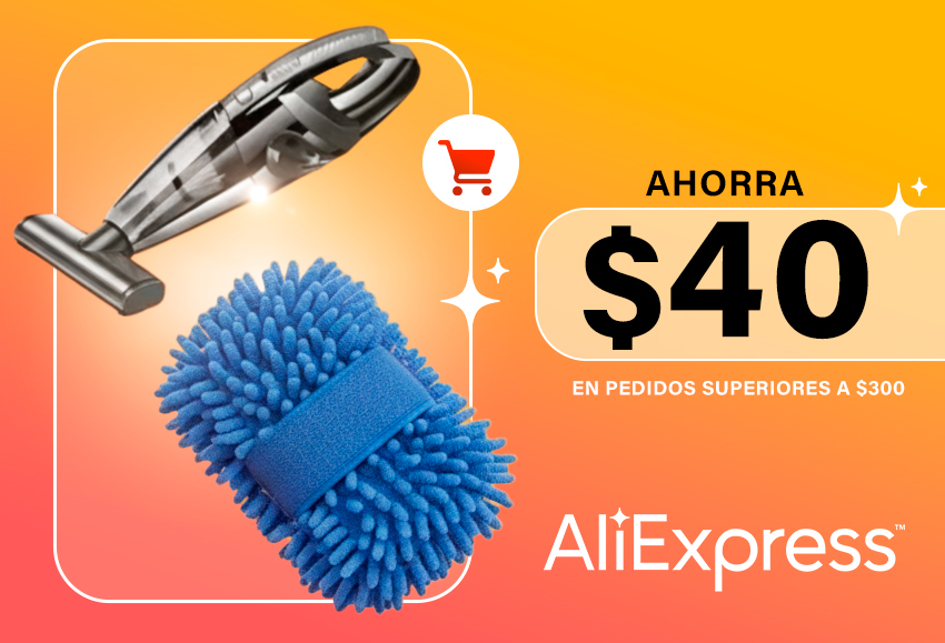 $40 de descuento en Aliexpress