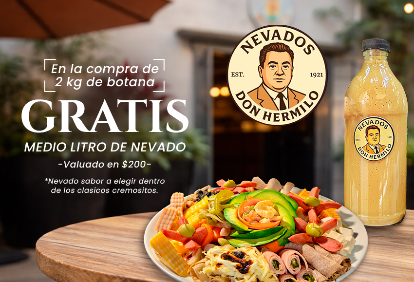 Gratis medio litro de nevado