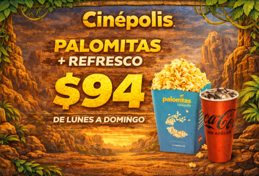 Combo Palomitas por $94
