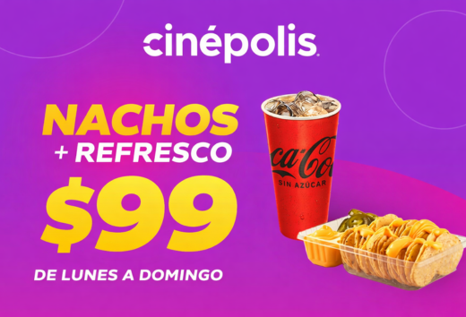 Combo nachos por $99