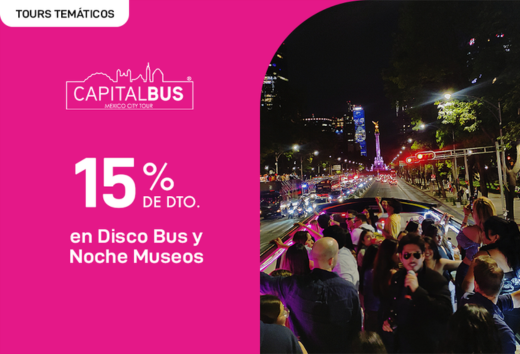 15% OFF en tours temÃ¡ticos de temporada