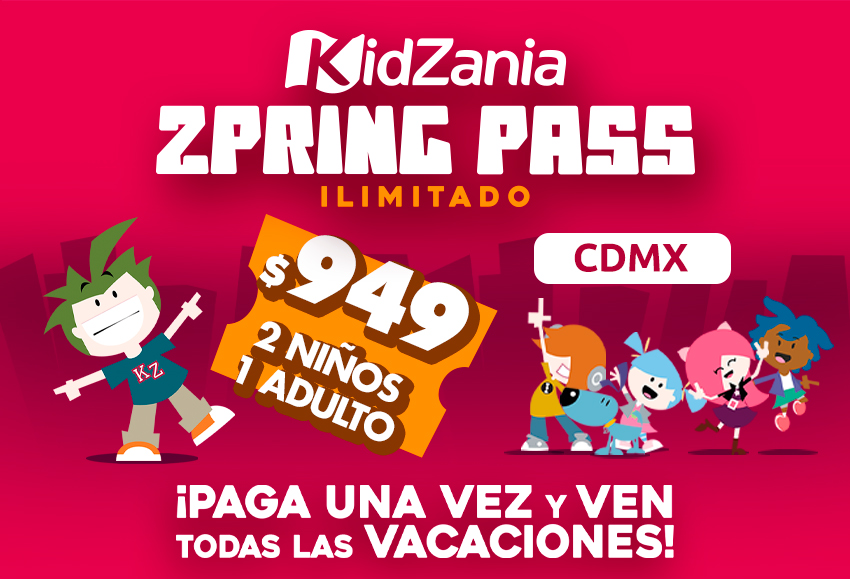 Semana Santa 2 menores + 1 adulto por $949