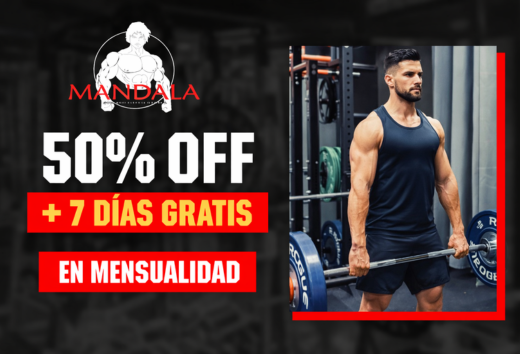 50% OFF en mensualidad + 7 días gratis