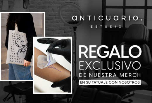 Merch exclusiva en tu próximo tatuaje