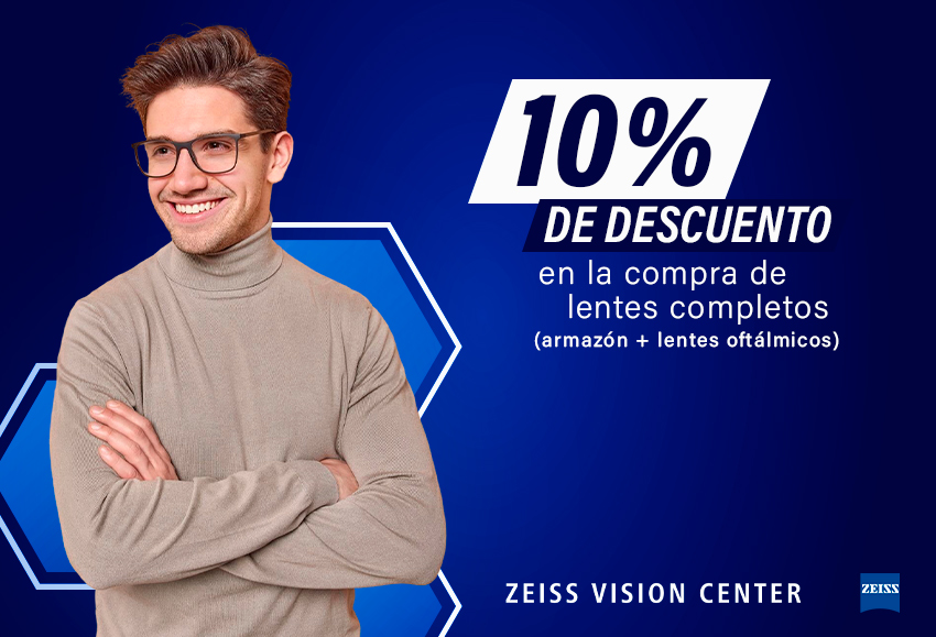 10% OFF en lentes completos