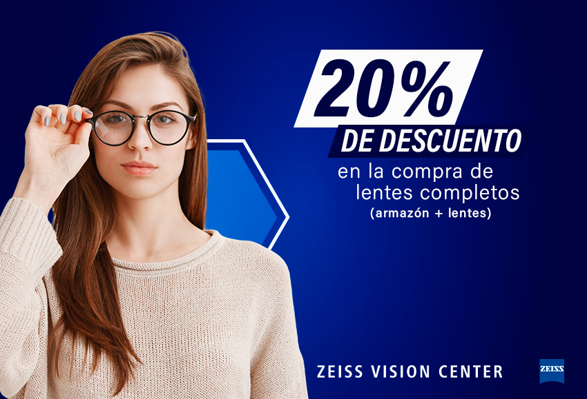 20% OFF en lentes completos