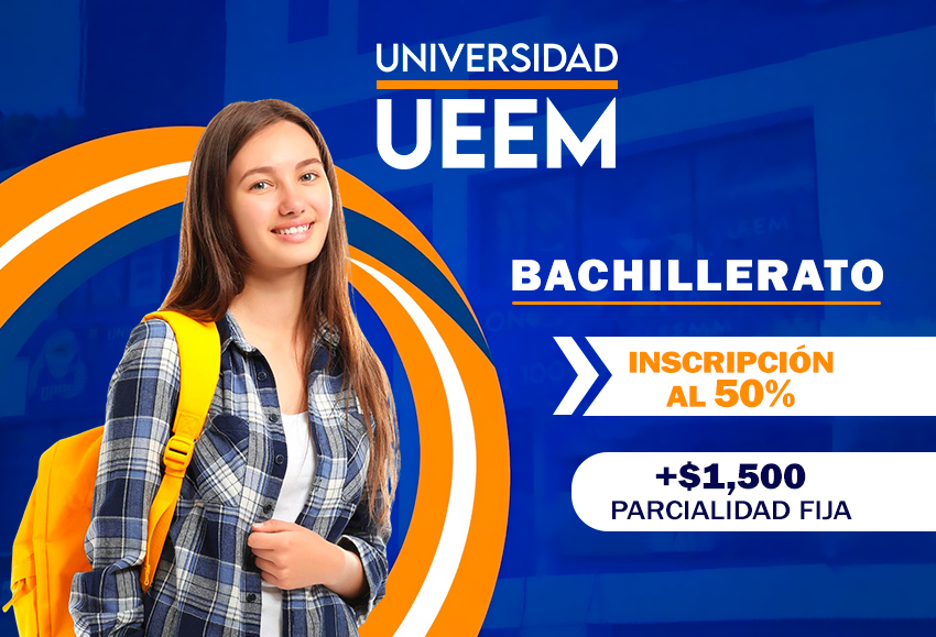 Inscripción bachillerato al 50% OFF