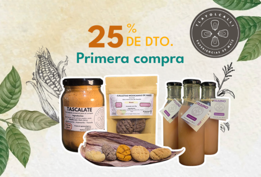 25% de descuento en primera compra