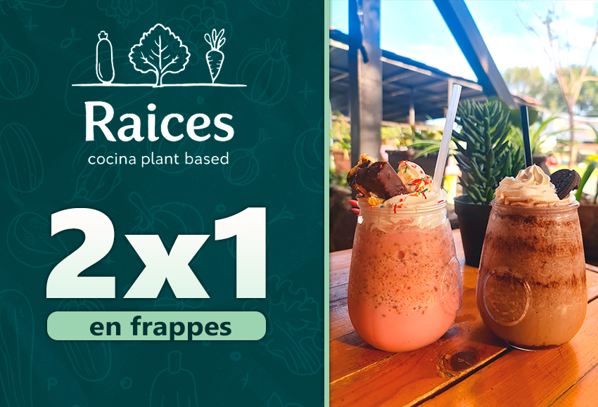 2x1 en frappes