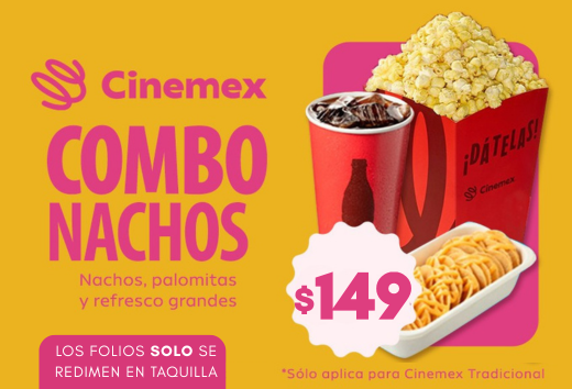Combo nachos por $149