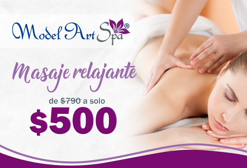 Masajes de $790 a solo $500