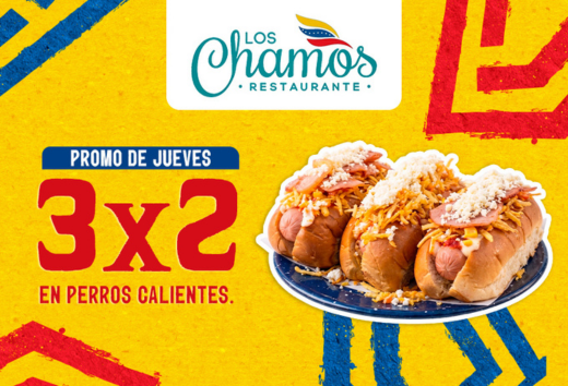 Jueves de 3x2 en perros calientes