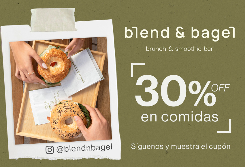 30% OFF en comidas