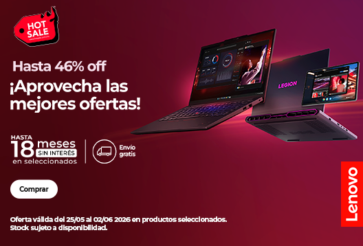 46% OFF + $500 EXTRA + Hasta 18 MSI + Envío Gratis