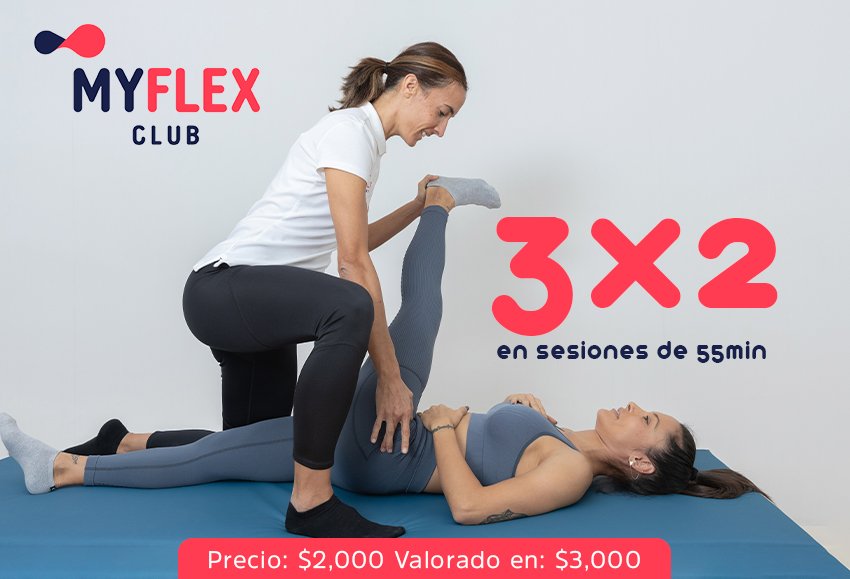 3x2 en sesiones de 55 min
