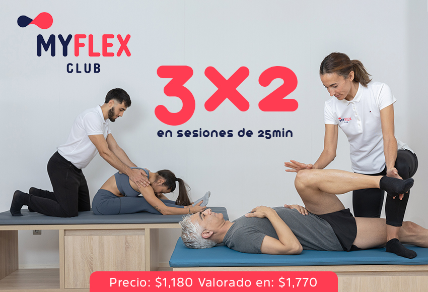 3x2 en sesiones de 25 min