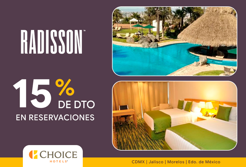 15% OFF en reservaciones