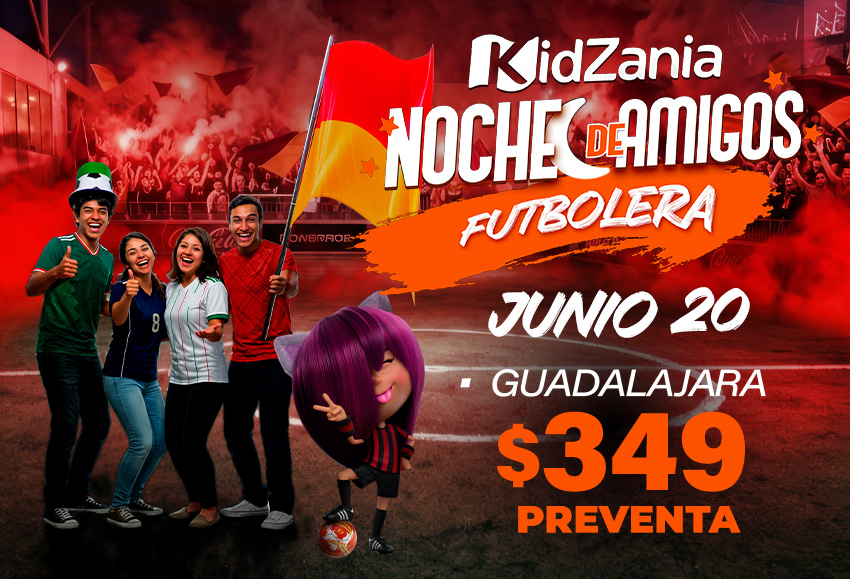 Noche de amigos Guadalajara
