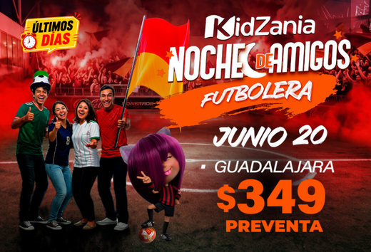 Noche de amigos Guadalajara