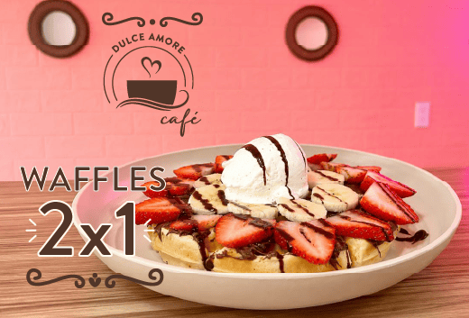 Waffles al 2x1