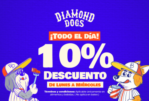 10% OFF en alimentos y bebidas
