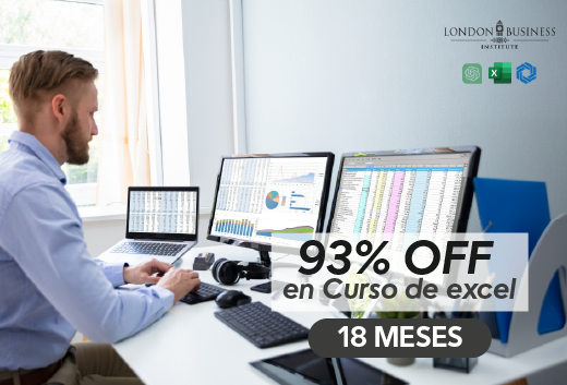93% OFF en Curso de excel 18 meses