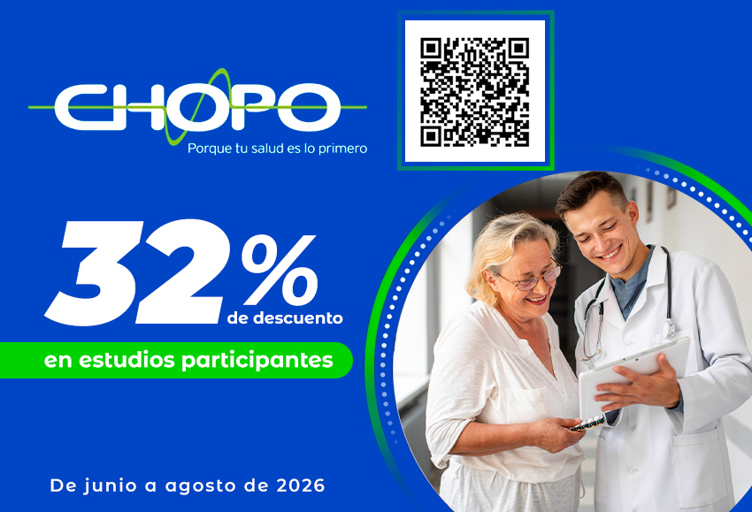 32% OFF en estudios participantes del QR