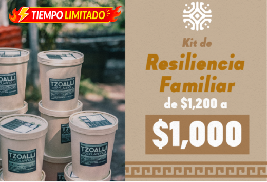 Kit de Resiliencia Familiar de $1,200 a $1,000
