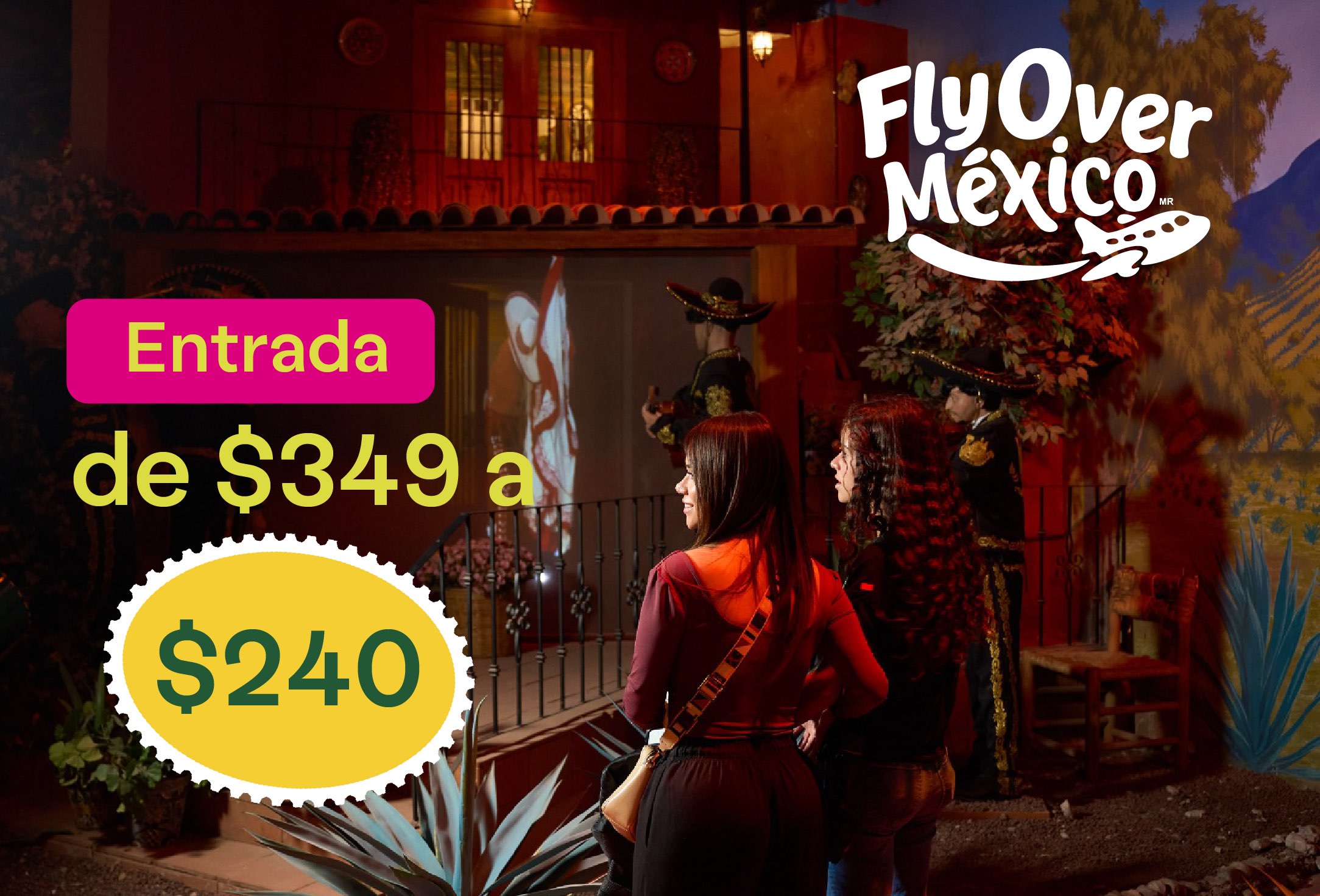 Entrada especial Flying Theater