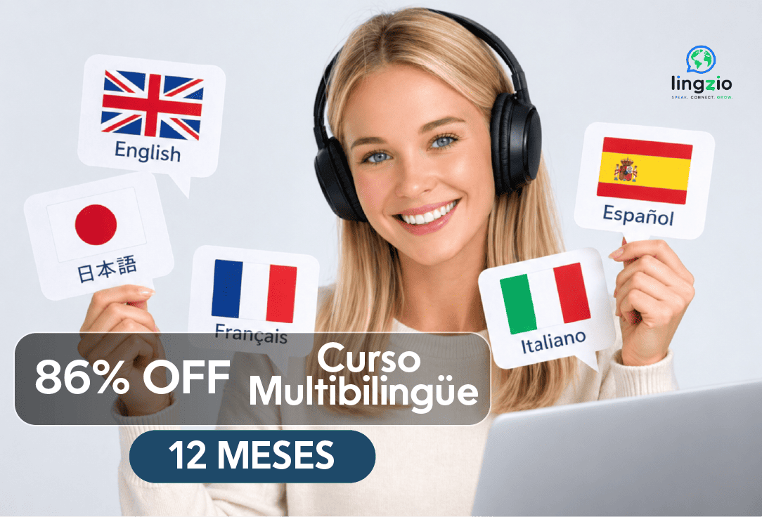 86% OFF en Curso de 12 meses